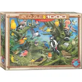 Eurographics Puzzle Joahn Francis - Garden Birds - 1000 pièces