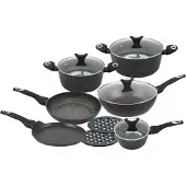 Klausberg pots en granit Gold Marmo 12 éléments KB7201
