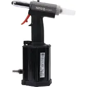 YATO Pince à rivet - - Modèle standard - 3 têtes interchangeables - Noir - Usage professionnel