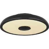 Globo Lighting Plafonnier plastique noir, LED