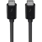 Belkin Components F2CD084bt0.8MBK 0,8 m 40 Gbit/s Noir