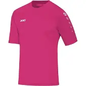 Jako Maillot Team manches courtes homme - Deep Pink