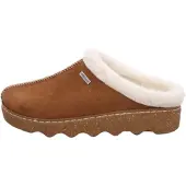 Rohde Pantoufle 'Pantoffels Open' cognac