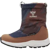 Hummel Bottes de neige bleu marine / marron / rouille / blanc