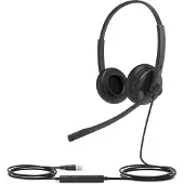 Yealink UH34 Dual UC - Headset - On-Ear - kabelgebunden - USB - Schwarz
