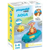 Playmobil Disney & Winnie l'ourson 71414 1.2.3 & Disney : Le voyage en canot pneumatique de Tigger