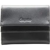 Esquire porte-monnaie New Silk Wallet Black noir
