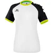 Erima Zenari 3.0 Maillot manches courtes femme - Blanc / Noir / Lime Pop