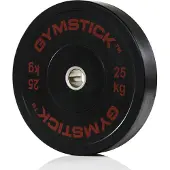 Gymstick 25kg Disque olympique noir 25 kg Noir 25 kg