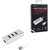 Macally Hub 4 ports USB 3.0 Aluminium