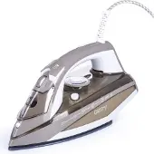 Camry Fer à repasser vapeur Camry CR 5018, revêtement céramique Ultra Glide, marron, gris, blanc, 3000 W