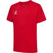 Hummel Teamsport T-Shirt fonctionnel 'Essential' rouge sang / blanc