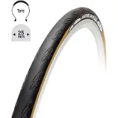 Tufo Comtura Duo 700c X 25 Road Tyre Noir 700C x 25