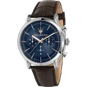 Maserati Montre à affichage analogique marron
