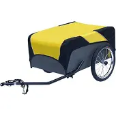 Roland Traveller Timon Low 16 Bike Trailer Jaune,Gris Max 40 kg Garçon