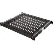 Logilink Tablette 19" extensible pour armoires de 600 mm de profondeur noir 430 x 400 mm