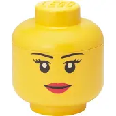LEGO Rangement en forme de tête - Mini (fille)