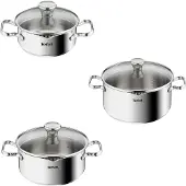 Tefal Duetto A70542 silber Topf