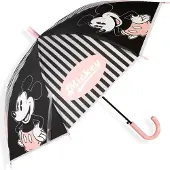 Disney Mickey Mouse Paraguas Automatico Mickey, Juventud Unisex, Multicolor (Multicolor), Talla Única