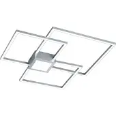 TRIO Lampe de plafond Hydra 65cm gris