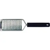 Jamon Râpe 613800 Tôle d'acier inoxydable et mangue 130 mm Tôle de polypropylène avec couvercle d'affichage