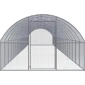 vidaXL Poulailler d'extérieur 3x20x2 m Acier galvanisé