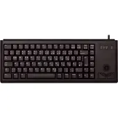 Cherry Compact-Keyboard G84-4400 - Tastatur - USB - Deutschland - Schwarz