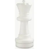Ubergames - Pièce d'échecs - Dame 60 cm - Blanc - Convient pour le jeu d'échecs