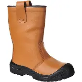 Portwest FW29 Steelite Rigger, Botte de sécurité avec bout recouvert S3 CI Tan T. 42