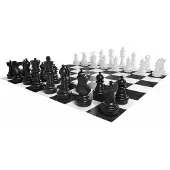 Ubergames - XXXL Giga jeu d'échecs - figurines jusqu'à 64 cm - protégé contre les UV, si beau longtemps - sans plateau, mais peut être commandé séparément