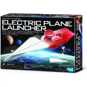 4M Science In Action/electric Plane Launcher Science Kits Rouge