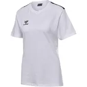 Hummel T-shirt 'Authentic CO' gris / noir / blanc