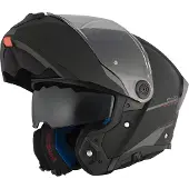 Mt Helmets Modulaire Casque Atom 2 SV Solid A1 Noir Brillant taille XXL