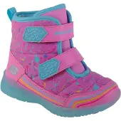 SKECHERS Bottes neige enfant Illumi-Brights - Power Paint filles - Rose - 28