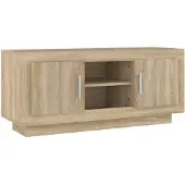 vidaXL Armoire TV Chêne Sonoma 102x35x45 cm Bois composite