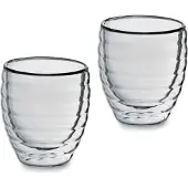 kela Tasse Espresso Kela Cesena Transparente 80ml (Lot de 2)