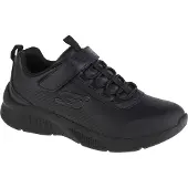 SKECHERS Filles, Baskets, Microspec-Classmate 302607L-BBK - 32, Noir, (32)
