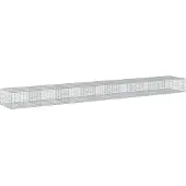vidaXL Gabion avec couvercle 700x100x50 cm Fer galvanisé