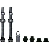 Muc Off Tubeless Valve Kit V2 Universal pour VTT & route, couleur:grey, taille:44