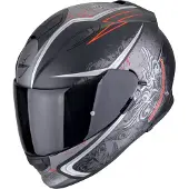 Scorpion EXO-491 Run casque, noir mat/rouge, M (57/58)