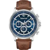 Timberland Montre à affichage analogique bleu