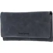 Bruno Banani Cuir porte-monnaie Wallet with Flap Blue bleu marine
