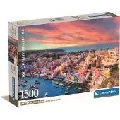 Ginza.se , le Puzzle européen Made in Italie Puzzle L'Île Pittoresque de Procida - 1500 pièces