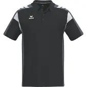 Erima Celebrate 125 Polo Fonction Noir/Gris Ardoise - XL
