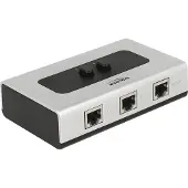 DeLOCK Commutateur 2 ports RJ45 Gigabit à configuration manuelle bidirectionnelle
