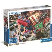 Clementoni CLE puzzle 1500 Compact Lupin III 31749