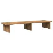 vidaXL Support d'écran Artisan-Chêne 100x27x15 cm Bois composite