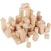 Small Foot Holzbausteine Natur 100er-Pack im Beutel