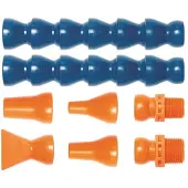Loc-line Kit de tuyaux articulés pour liquide de refroidissement taille 1/2″ 8pcs - L50815