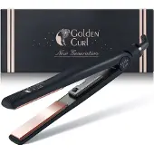 Golden Curl GL829 The Rose Straightener noir